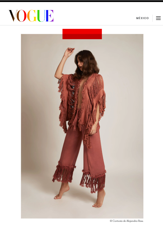 Alejandra Raw es la marca de moda que mezcla cultura, legado y naturaleza - VOGUE